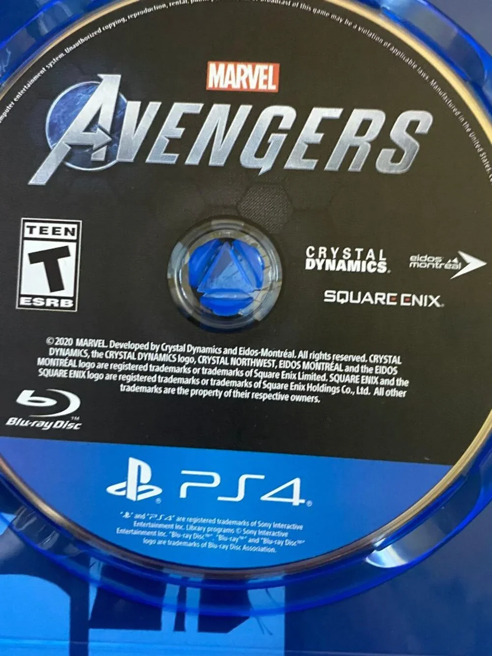 Marvels Avengers Playstation 4 Sony Video Game